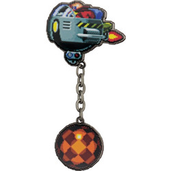 FaNaTtik Sonic - The Hedgehog Dr. Eggman Egg Mobile Chained Κονκάρδα