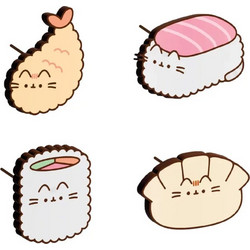 Σετ Καρφίτσες Sushi Roll (x4)