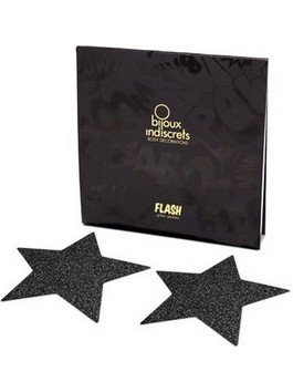 BIJOUX PEZONERAS FLASH STAR BLACK