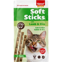 Sanal Soft Sticks Lamb & Rice 3τμχ