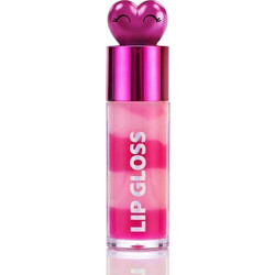 HappiHobbi Lip Gloss Sparkle Love Φούξια