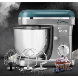 Izzy Delicia IZ-1501 Κουζινομηχανή 1300W με Ανοξείδωτο Κάδο 5lt