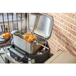 Weber Pulse 1000/2000 Ανοξείδωτη Σούβλα για Κοκορέτσι με Μοτέρ 7660