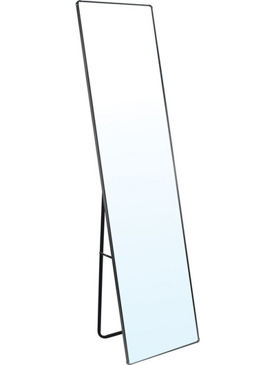 Woodwell Καθρέπτης Δαπέδου Αλουμινίου Dayton Ασημί 40x43x160cm