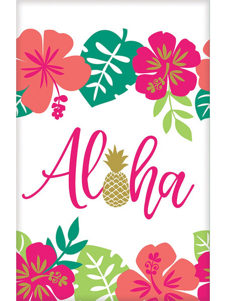 Amscan Τραπεζομάντηλο Party Aloha Πολύχρωμο 259x137cm