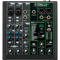 Mackie Performer Bundle Αναλογική Κονσόλα 6 Καναλιών με Phantom Power & 2 Εισόδους XLR