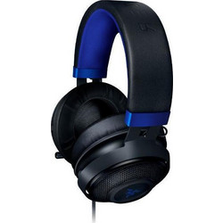 Razer Kraken for Console Gaming Headset Over Ear Black Blue