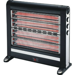 Mistral Plus LX-1501 Σόμπα Χαλαζία 2800W με Θερμοστάτη και Ανεμιστήρα