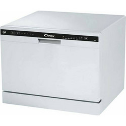 Candy CDCP 6/E Πλυντήριο Πιάτων Πάγκου για 6 Σερβίτσια 55cm Λευκό