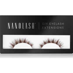 Nanolash DIY Eyelash Extensions Βλεφαρίδες Brown 36 τμχ