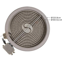 Κεραμική εστία 1400W 2 άκρα Eika