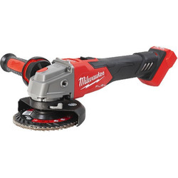 Milwaukee M18 FUEL FSAGV125XB-0X Γωνιακός Τροχός Μπαταρίας 125mm με Ρύθμιση Στροφών