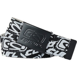 RIP CURL ARCHIVE REVO WEBBING BELT BLACK/WHITE