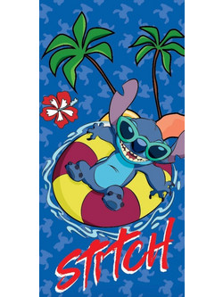 Disney Lilo & Stitch Summer Splash Πετσέτα Θαλάσσης Microfiber 70x140cm