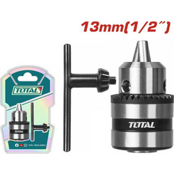 TOTAL Τσοκ δράπανου με κλειδί 1/2" - 13mm (TAC451301)