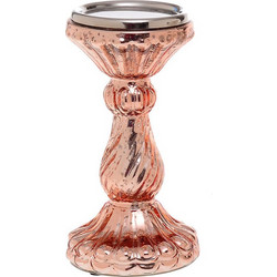 Κηροπήγιο copper 11x11x21cm vh 7164co