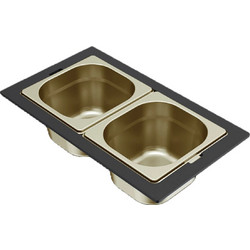 Elleci Sintesi Frame On 1/6 KF012100 Oro - Μπολ Gastronorm Νεροχύτη