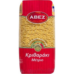ΜΑΚΑΡΟΝΙΑ ΑΒΕΖ ΚΡΙΘΑΡΑΚΙ ΜΕΤΡΙΟ 500gr