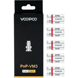 Αντιστάσεις PnP-VM3 0.45ohm Coils (για pnp tank) by VooPoo (5 τεμάχια) 6941291501934