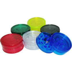 Τρίφτης καπνού CHILLOUT SMOKE PLASTIC GRINDER 42mm 661-2006 (3 parts) - 1 Τεμάχιο Πράσινο 5901115856436