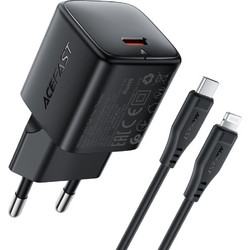 Acefast A118 Φορτιστής με Καλώδιο Lightning με Θύρα USB-C 30W Power Delivery