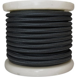 EL330022 | EL330022 | Textile Cable 2x0.75mm ρολλό 10mt - Mαύρο