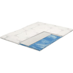 Ανώστρωμα Ύπνου Memory Foam Διπλό 140x190x6cm (Πλάτος 131-140cm) Elite Strom Cool