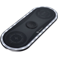 Forcell F-Energy Ellipse Ασύρματος Φορτιστής Qi Pad 15W Black
