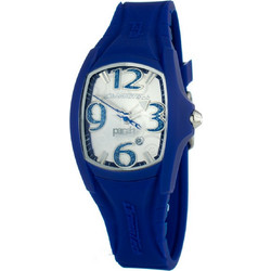 Chronotech Γυναικείο Ρολόι με Μπλε Καουτσούκ Λουράκι CT7134L-01