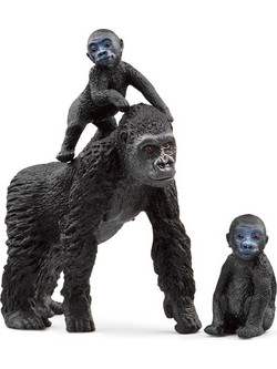 Schleich Wild Life Gorilla Family 42601