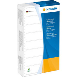 Ετικέτες Herma computer White 147,32x99,2 mm perforated 1000 pcs