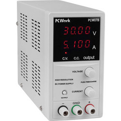 Τροφοδοτικό Πάγκου PCW07B με 1 Κανάλι 220VAC/50Hz 3A