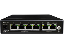 LevelOne FEP-0631 Unmanaged L2 Switch με 6 Θύρες Ethernet 1000Mbps