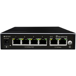 LevelOne FEP-0631 Unmanaged L2 Switch με 6 Θύρες Ethernet 1000Mbps