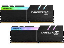 G.Skill Trident Z RGB 16GB (2X8GB) DDR4 RAM 4000MHz C18 Black