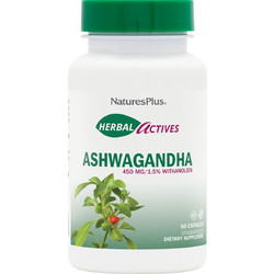 Nature's Plus Ashwagandha 450mg 60 Κάψουλες