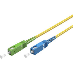 Goobay SC/APC-SC/UPC Καλώδιο Οπτικής Ίνας 2m Yellow