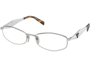 Prada PRD58V 1BC1O1 Ανδρικός Σκελετός Γυαλιών Οράσεως Μεταλλικός Ασημί