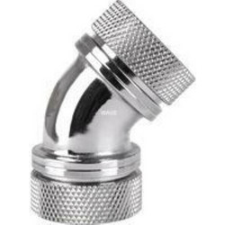 Thermaltake Pacific PETG Tube 45 Διπλό Συμπιεστικό Fitting 16mm OD Ασημί (CL-W098-CA00SL-A)