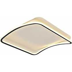 Φωτιστικό οροφής led μαύρο 3CCT Dimmable by remote control 42w 3800Lm