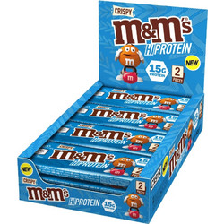 M&M's Crispy High Protein Bar Milk Chocolate 52gr 12τμχ