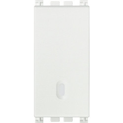 1P 16AX 1-way switch white