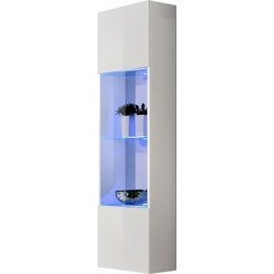 Κρεμαστή Βιτρίνα Fly IV Λευκό 40x29x170