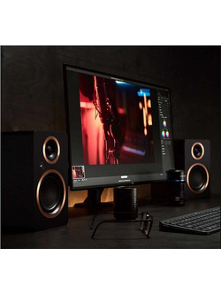Argon Audio Fenris Active 4 Ζεύγος Αυτοενισχυόμενων Ηχείων Βιβλιοθήκης Black