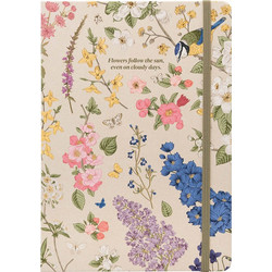 Premium Τετράδιο Σπιράλ Α5 KOKONOTE SEASONAL FLOWERS 96 φύλλα (χαρτί 100gr)