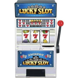 Κουμπαράς Lucky Slot - Διασκεδαστικός Κουλοχέρης με Ήχο & Φως