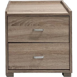 Κομοδίνο με Δύο Συρτάρια 48x38x50cm Σφένδαμος VELCO Pro Systems 65-35594-29