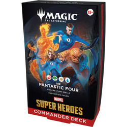 Commander Deck The Fantastic Four Marvel Super Heroes English - Magic The Gathering