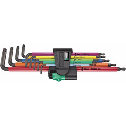 WERA 967/9 TX XL Multicolour 1-angle wrench set