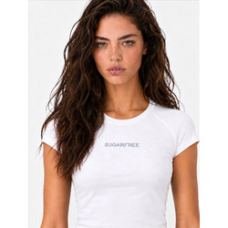 Sugar Free - T-SHIRT OFF WHITE - 26832031-OFF WHITE